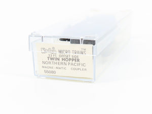 N Micro-Trains/Kadee 55080 CRP Jersey Central 2-Bay Hopper Car #10175 Custom