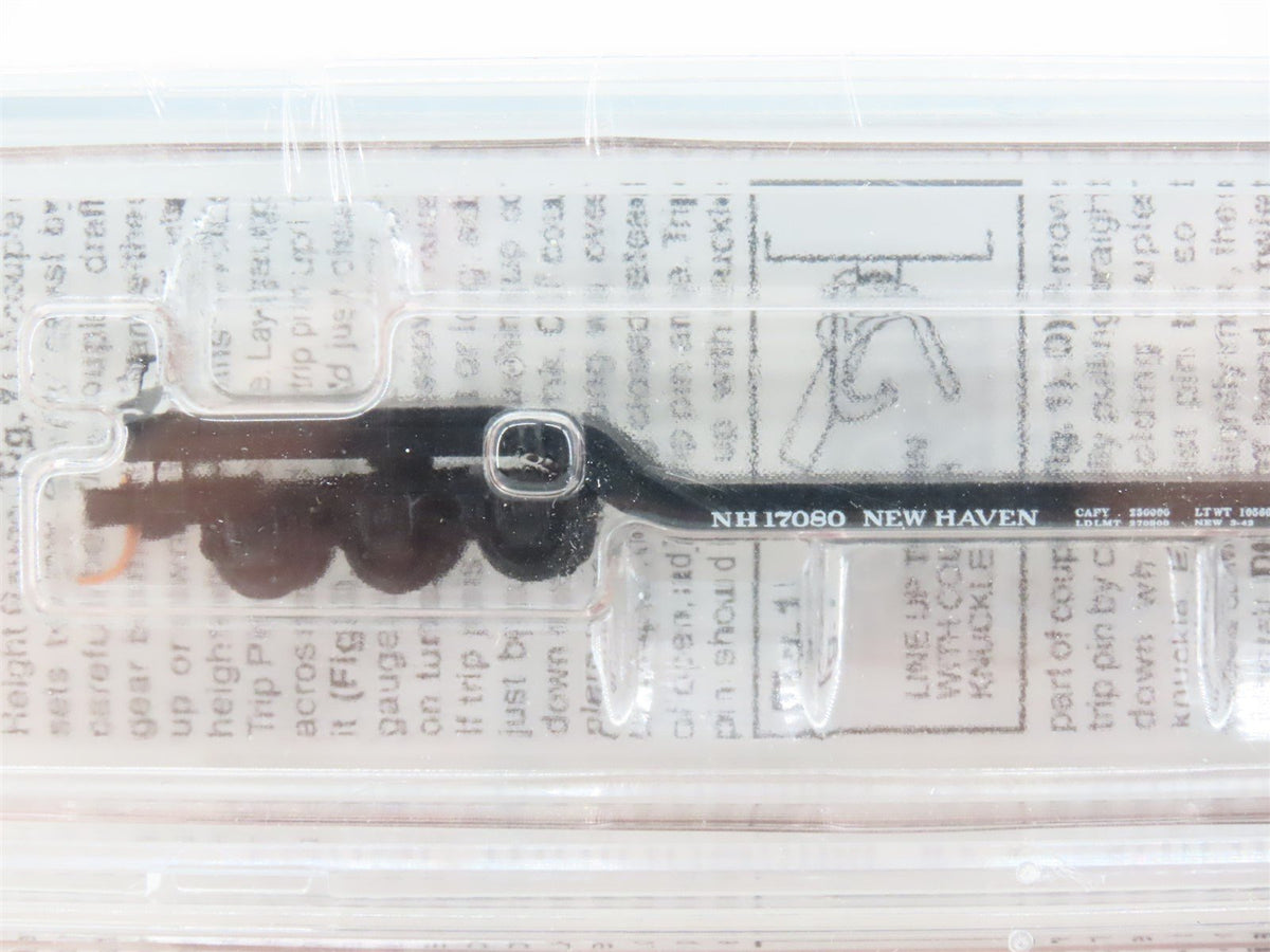 N Micro-Trains MTL BLW 2000-6 NH New Haven Depressed Center Flat Car 3-Pk Sealed