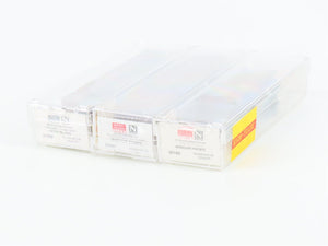 N Scale Micro-Trains MTL 19897 RI/MP Gondola, Box Car, & Caboose 3-Pack Sealed