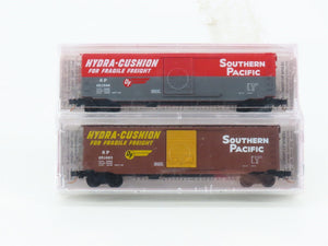 N Scale Micro-Trains MTL NSC SP Southern Pacific 50' Box Car 2-Pack Sealed