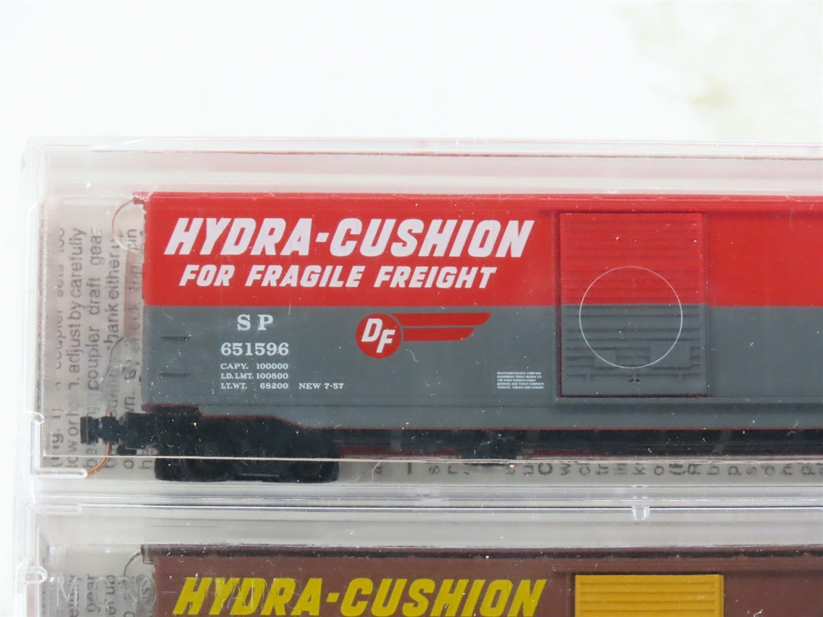 N Scale Micro-Trains MTL NSC SP Southern Pacific 50&#39; Box Car 2-Pack Sealed