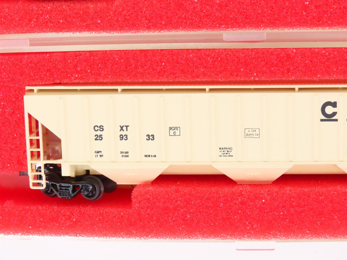 LOT of 8 N Scale Precision Masters CNW/FMC/CSX 2 &amp; 3-Bay Hopper Cars