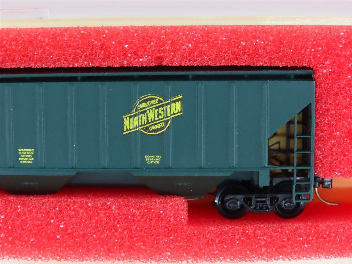 LOT of 8 N Scale Precision Masters CNW/FMC/CSX 2 &amp; 3-Bay Hopper Cars