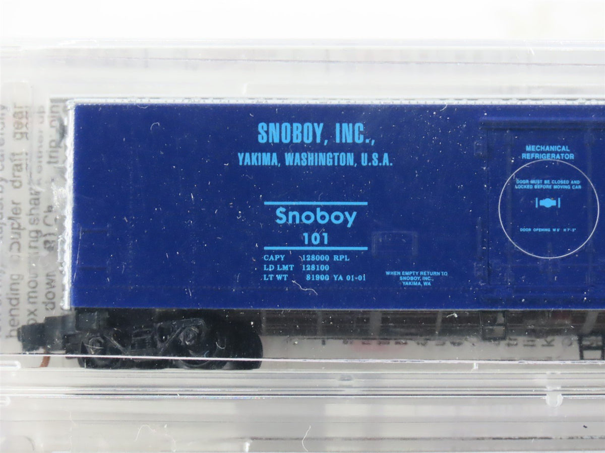 N Scale Micro-Trains MTL 69112 Snoboy &amp; Snomaid Mechanical Reefer 2-Pack Sealed