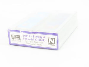 N Scale Micro-Trains MTL 69112 Snoboy & Snomaid Mechanical Reefer 2-Pack Sealed