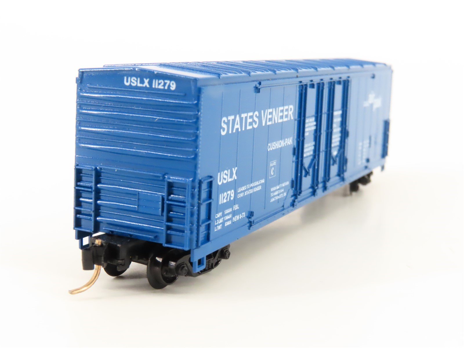 N Atlas The Freight Yard 9801C USLX States Veneer 52' Double Door Box Car #11279