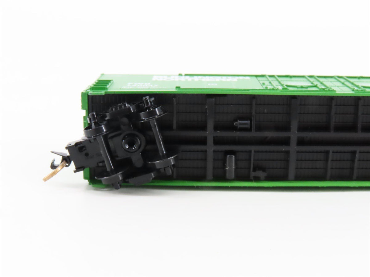 N Scale Atlas 31021 FWD BN Burlington Northern Double Plug Door Box Car #750047