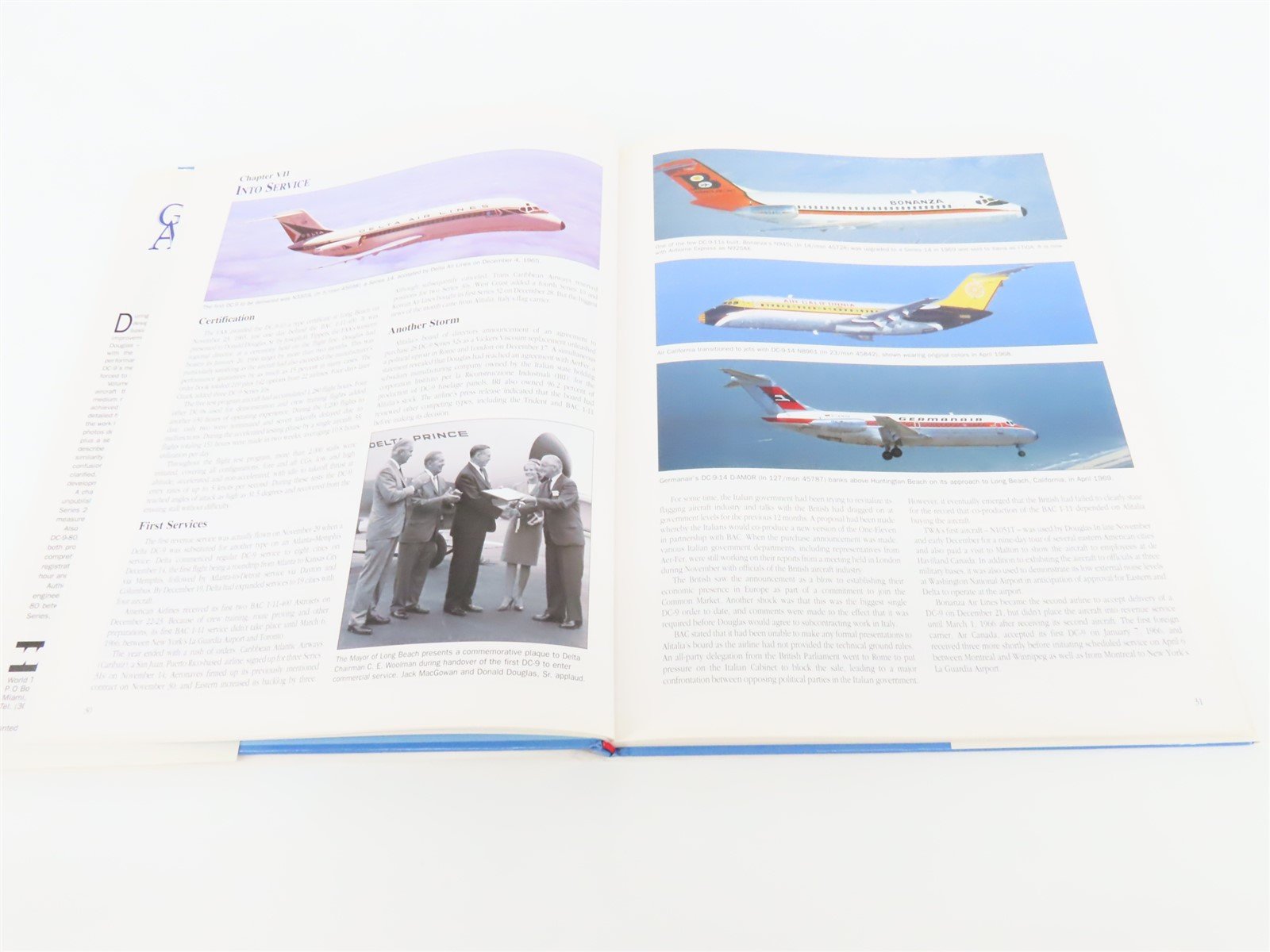 McDonnell Douglas DC-9 Great Airliners Series V 4 by Terry Waddington ©1998 HC