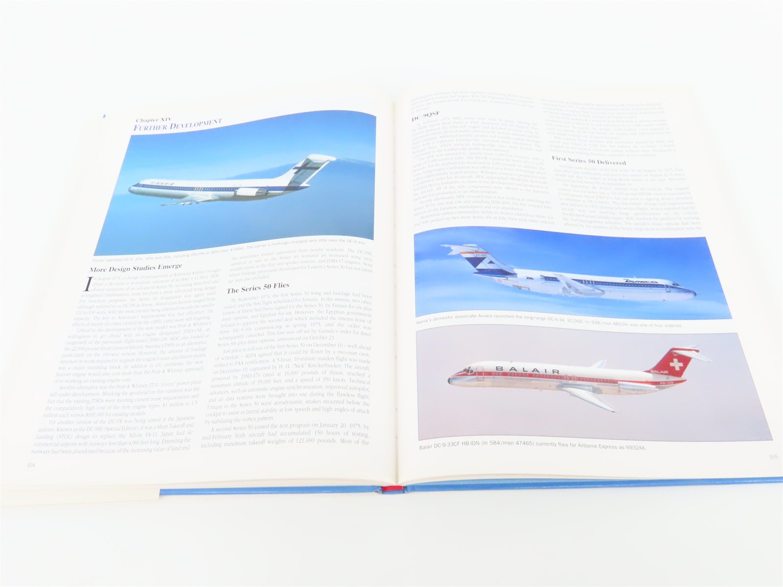 McDonnell Douglas DC-9 Great Airliners Series V 4 by Terry Waddington ©1998 HC