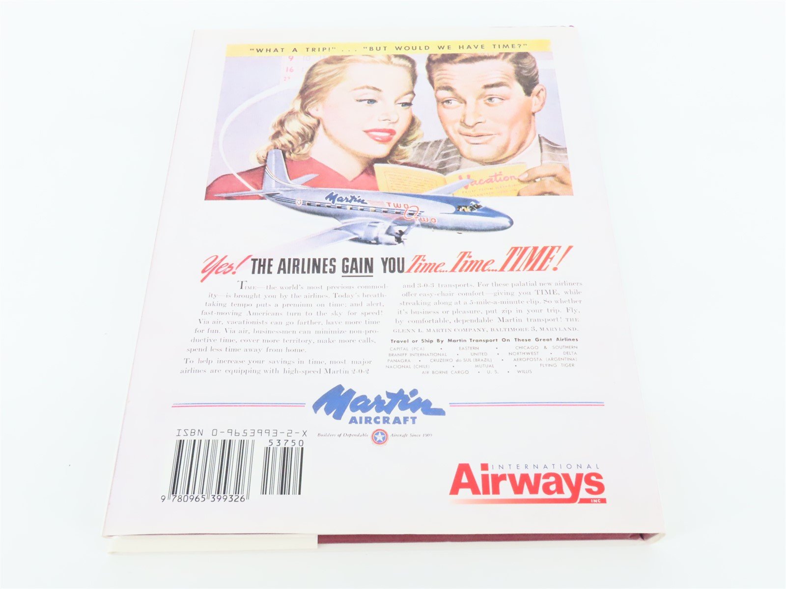 The Martinliners by Gary L. Killion ©1997 HC Book