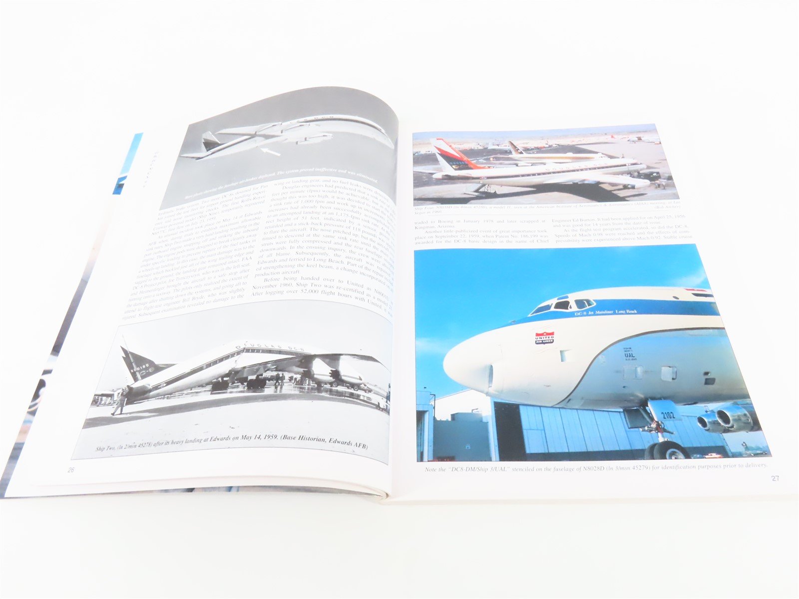 Douglas DC-8 Great Airliners Series V 2 by Terry Waddington ©1996 SC Book