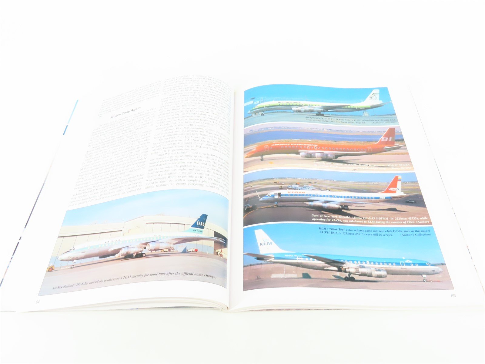 Douglas DC-8 Great Airliners Series V 2 by Terry Waddington ©1996 SC Book