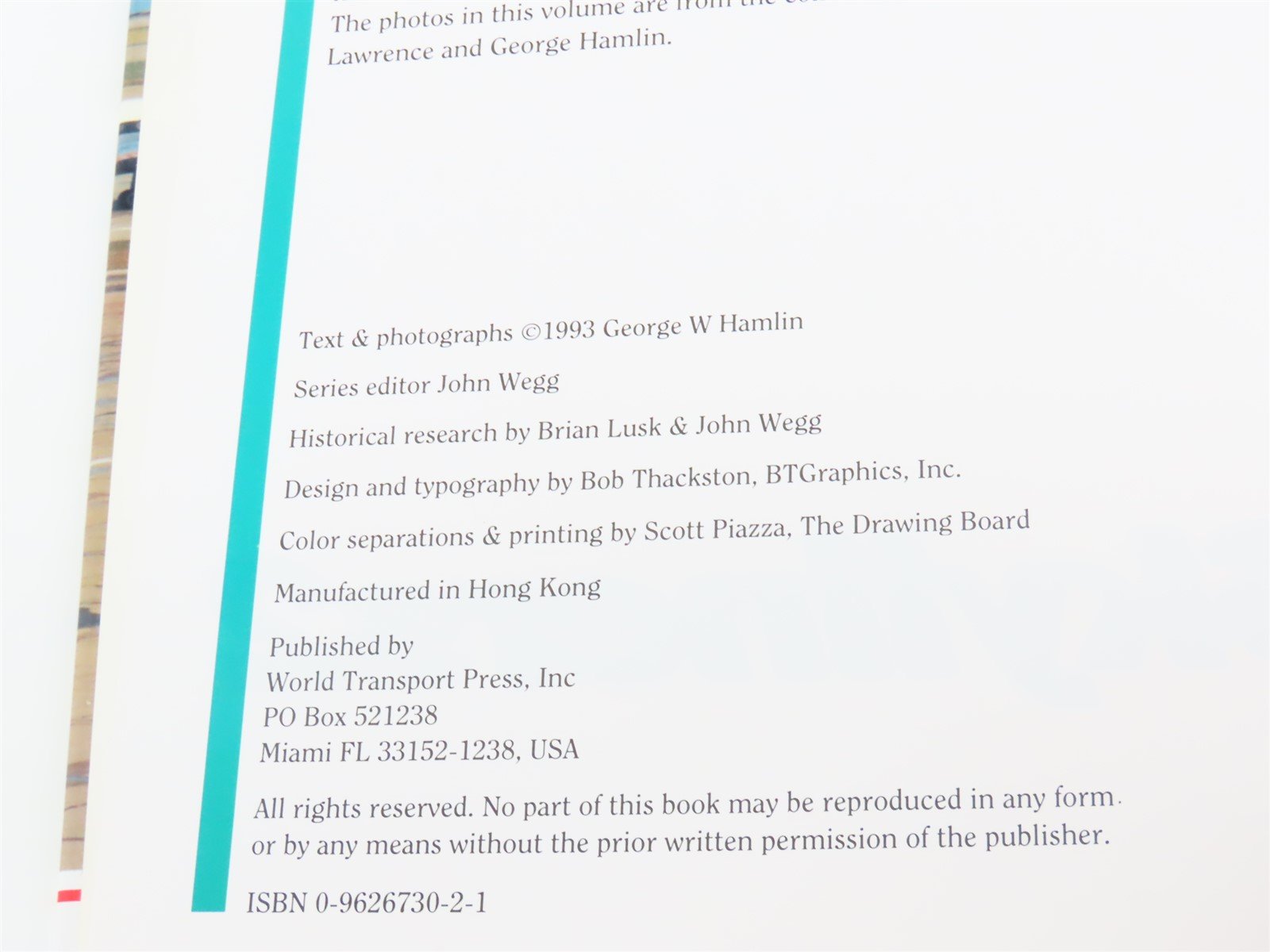 Skyliners 2 by George W. Hamlin ©1993 HC Book