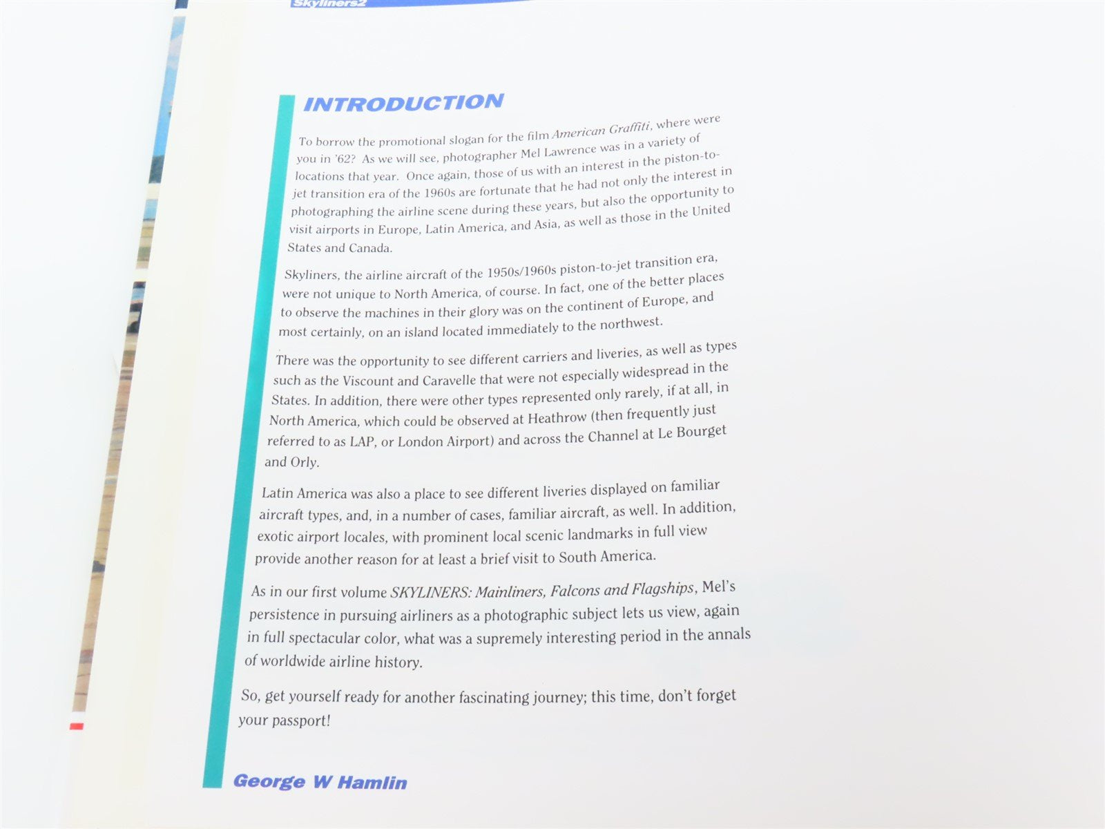 Skyliners 2 by George W. Hamlin ©1993 HC Book