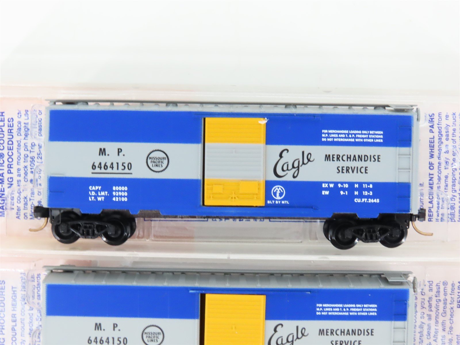 N Scale Micro-Trains MTL Lowell Smith 6464 Series - COMPLETE SET - 37 Cars