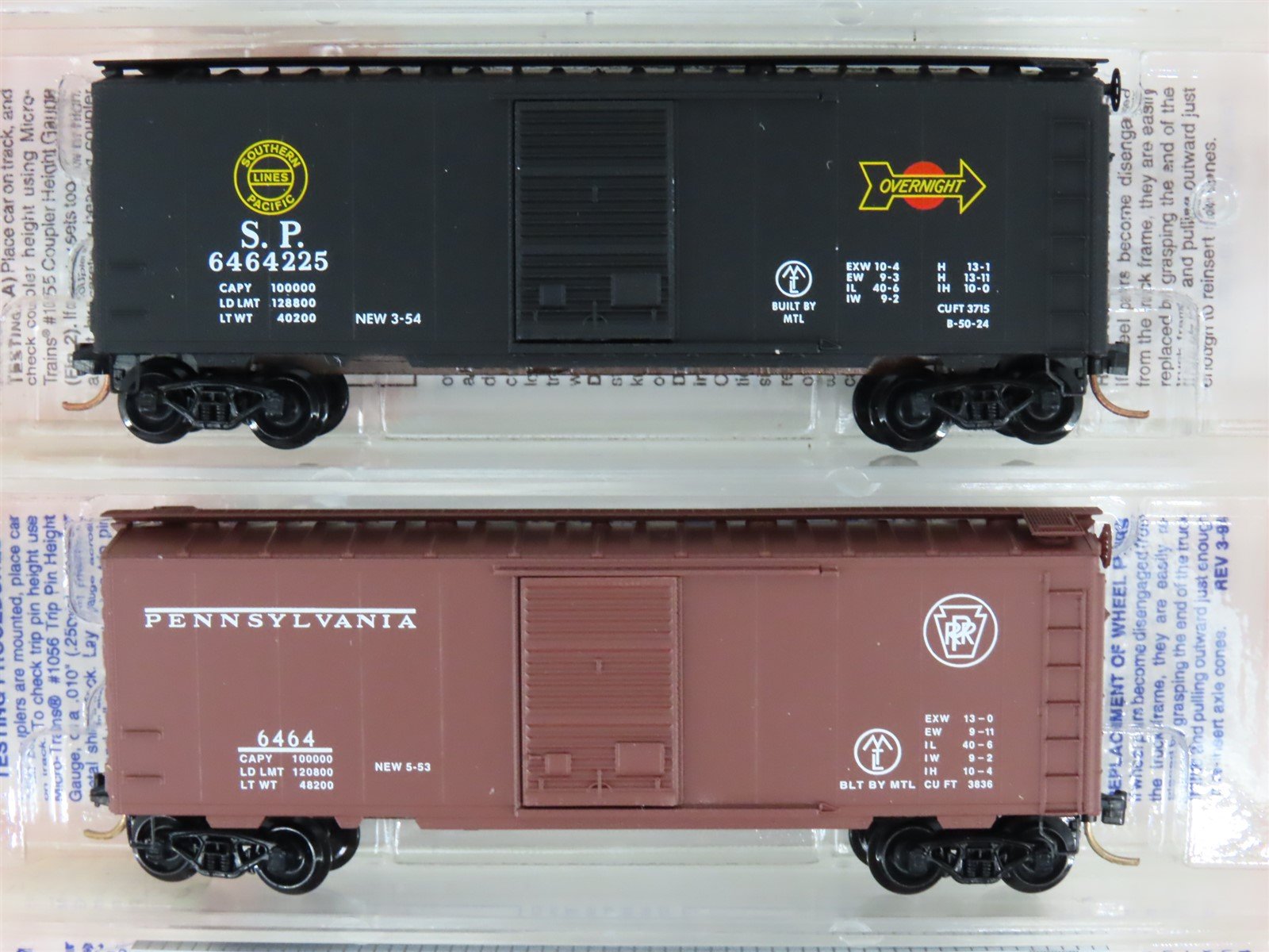 N Scale Micro-Trains MTL Lowell Smith 6464 Series - COMPLETE SET - 37 Cars