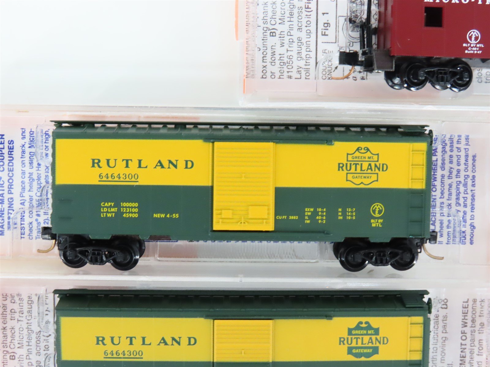 N Scale Micro-Trains MTL Lowell Smith 6464 Series - COMPLETE SET - 37 Cars
