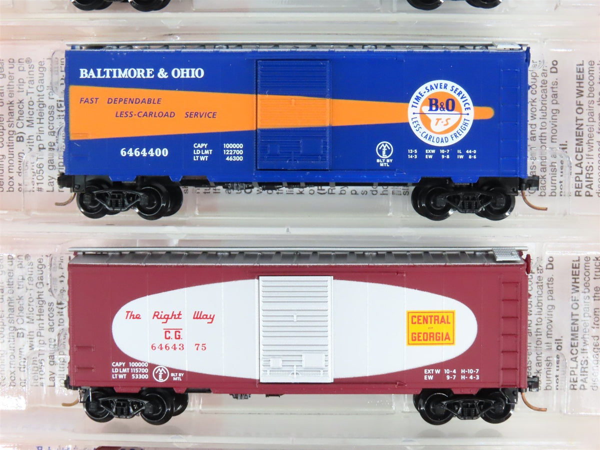 N Scale Micro-Trains MTL Lowell Smith 6464 Series - COMPLETE SET - 37 Cars
