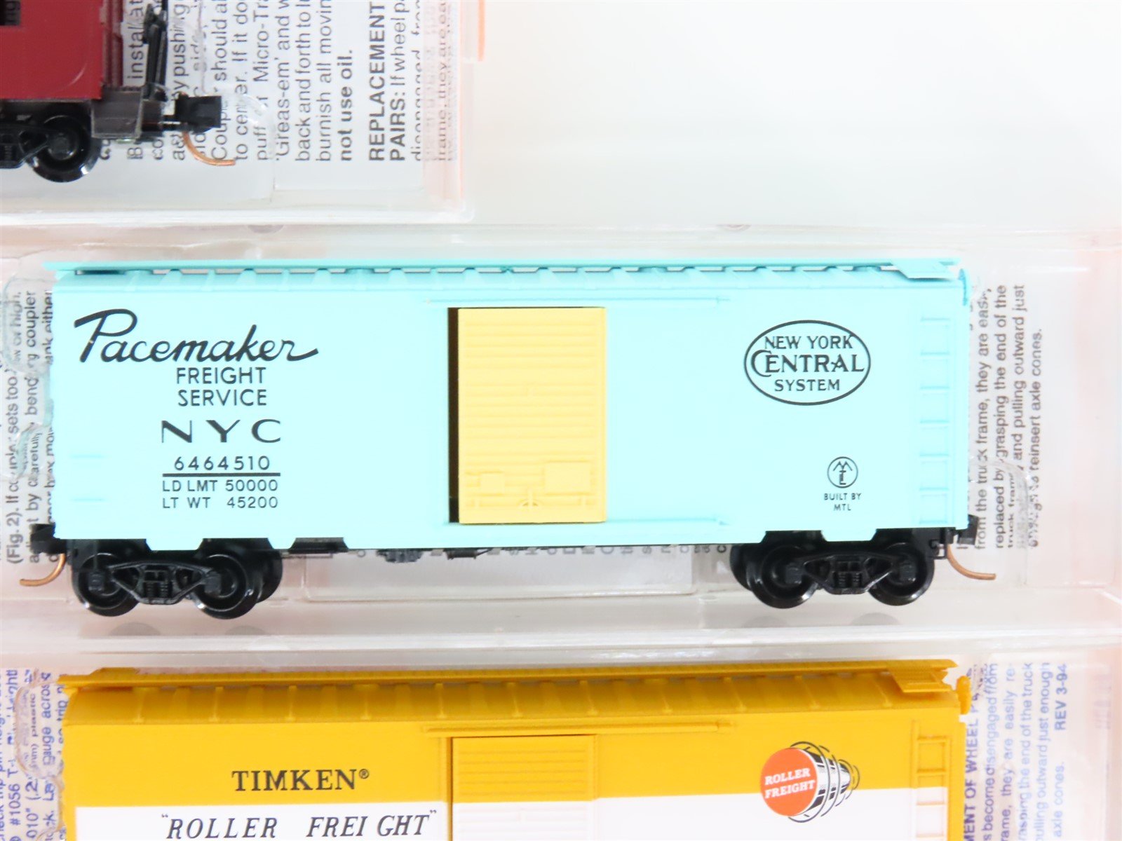 N Scale Micro-Trains MTL Lowell Smith 6464 Series - COMPLETE SET - 37 Cars