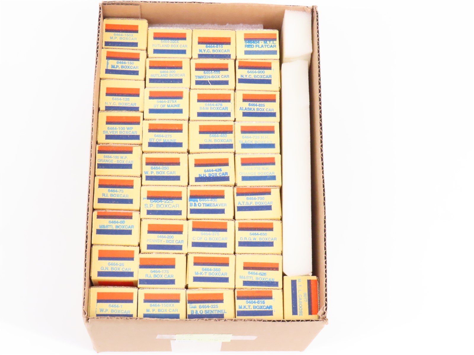 N Scale Micro-Trains MTL Lowell Smith 6464 Series - COMPLETE SET - 37 Cars