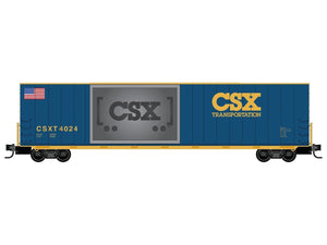 N Micro-Trains MTL 10200849 CSX 60' Excess Height Box Car - Honoring Class 1 RR