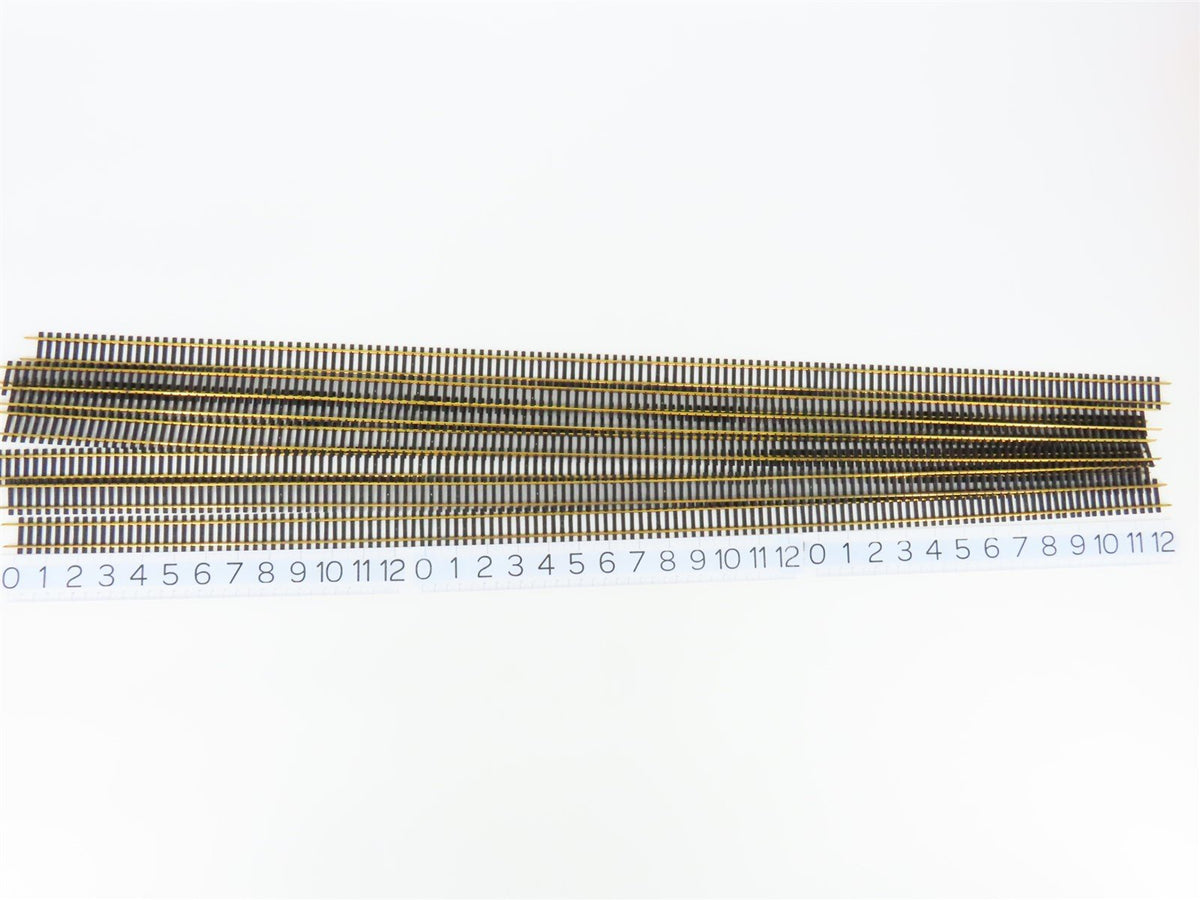 HO Scale Fleischmann 6006 Brass 980mm Straight Code 100 Flex Track 20-Pack