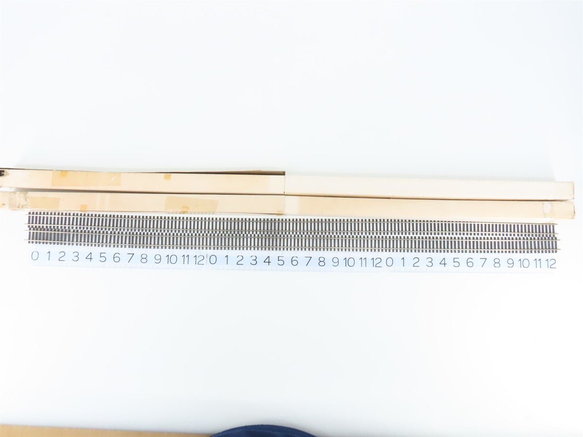 HO Scale Shinohara Code 100 Straight 39.5&quot; Flex Track Sections 22-Pack