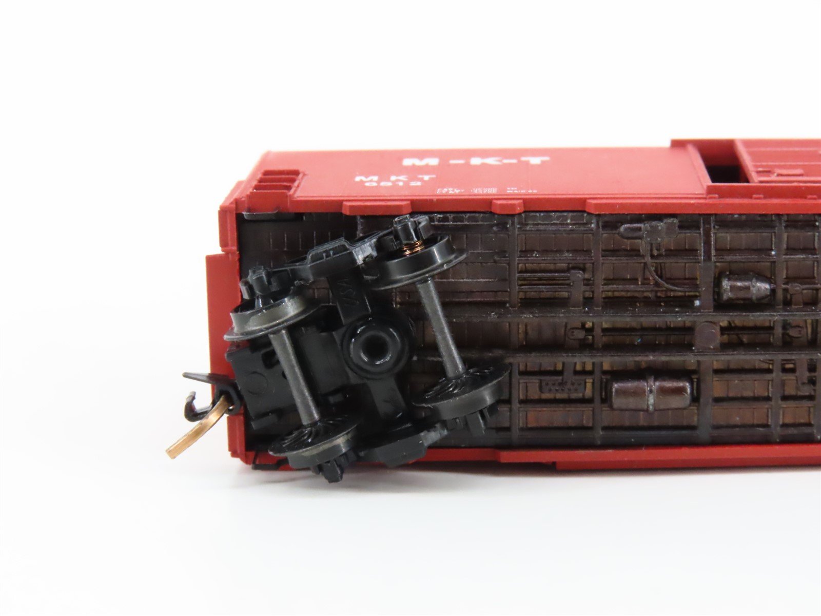 N Scale Kadee Micro-Trains MTL 24010 M-K-T Katy Single Door Box Car #6512 Custom