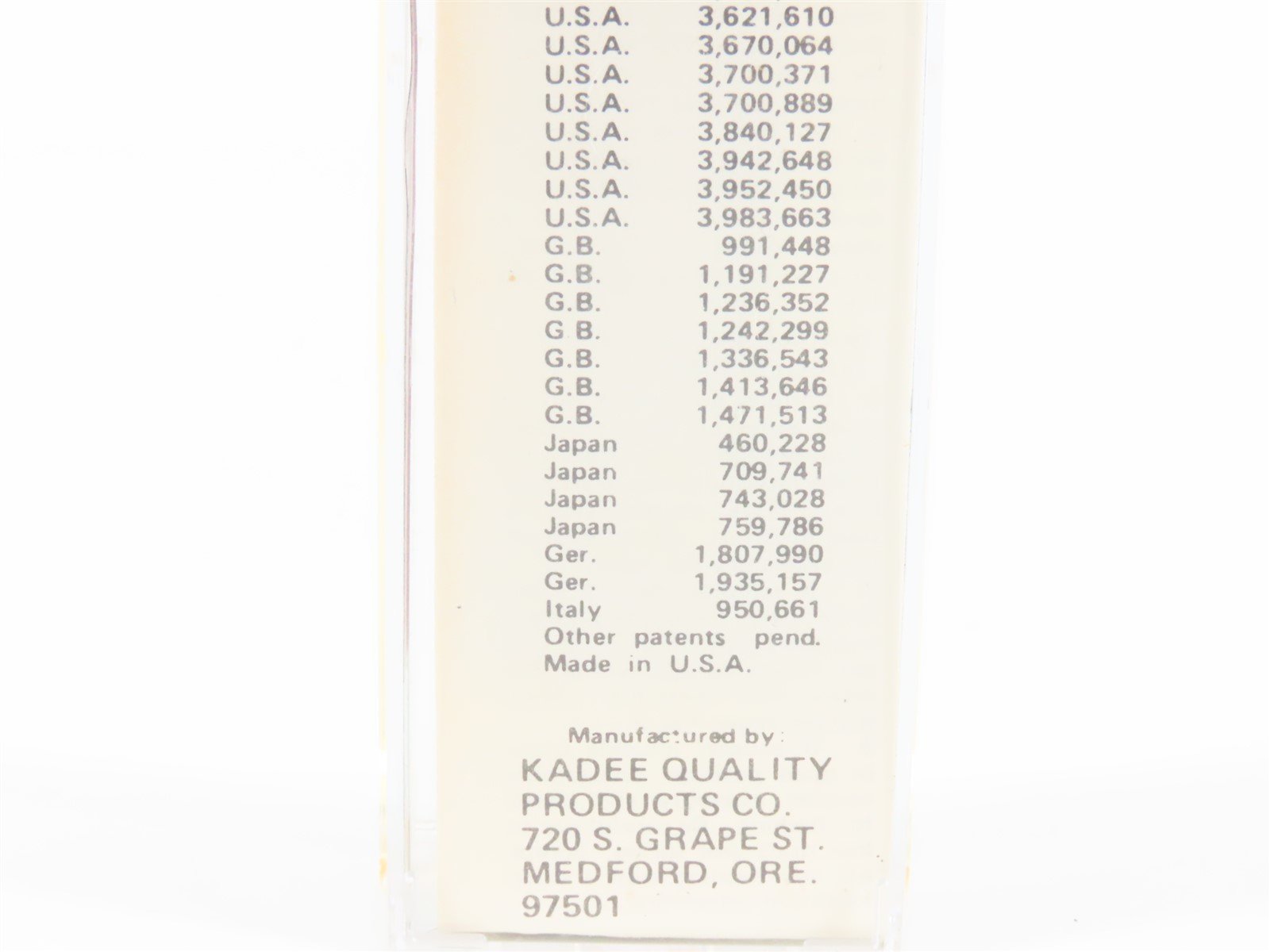 N Scale Kadee Micro-Trains MTL 24010 M-K-T Katy Single Door Box Car #6512 Custom