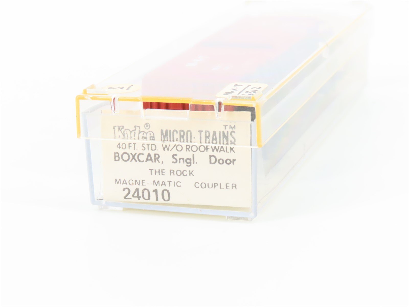 N Scale Kadee Micro-Trains MTL 24010 M-K-T Katy Single Door Box Car #6512 Custom