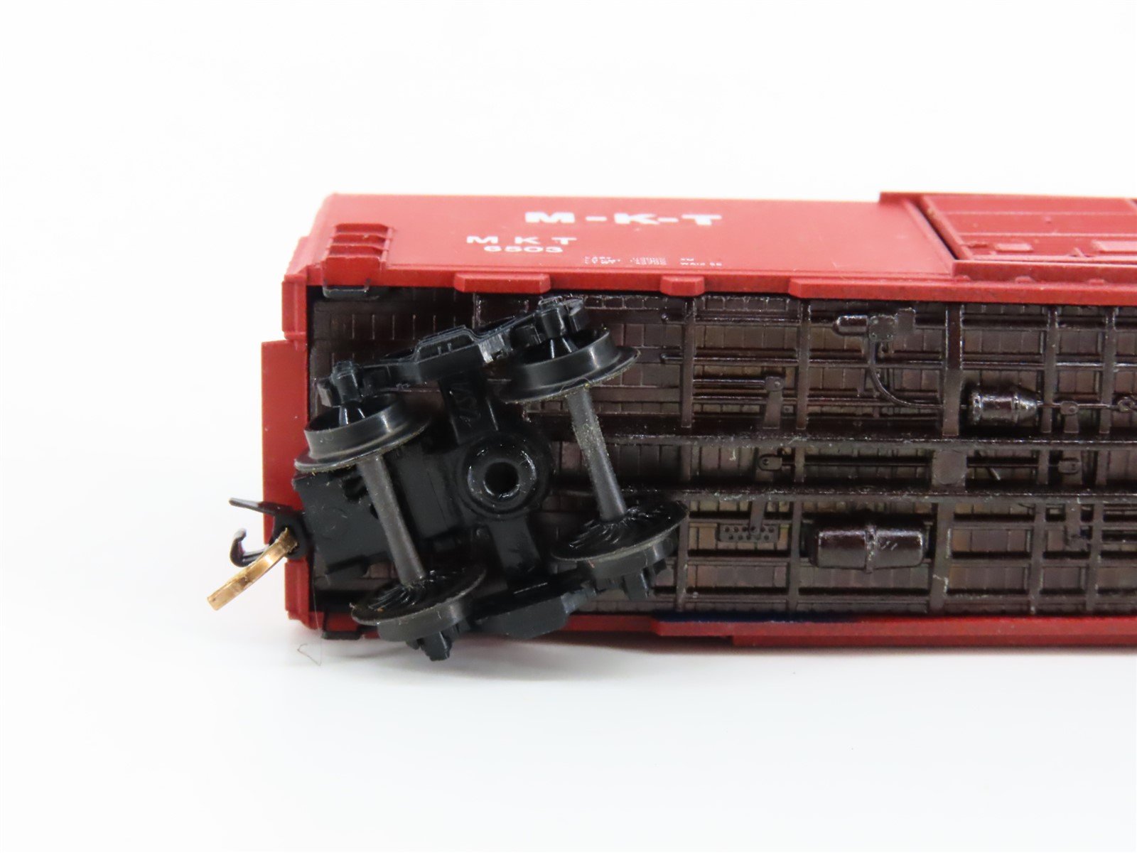 N Scale Kadee Micro-Trains MTL 24010 M-K-T Katy Single Door Box Car #6503 Custom