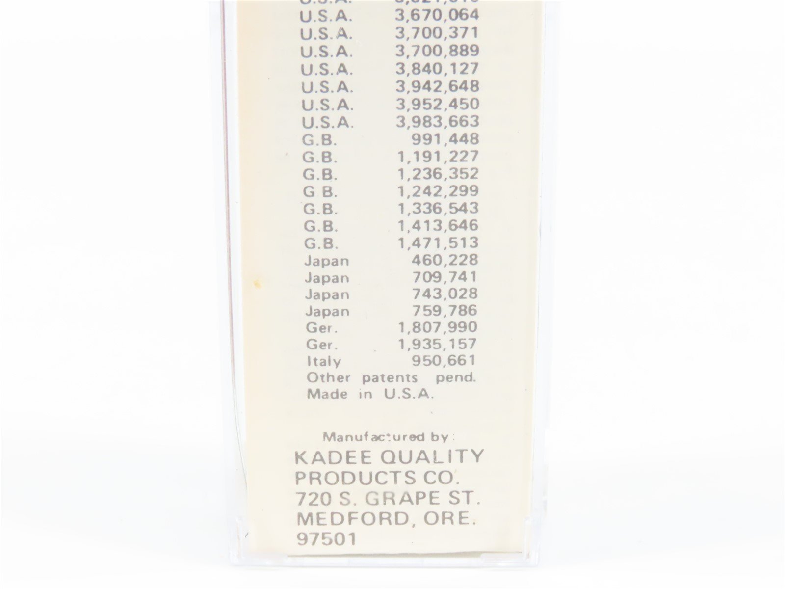 N Scale Kadee Micro-Trains MTL 24010 M-K-T Katy Single Door Box Car #6503 Custom