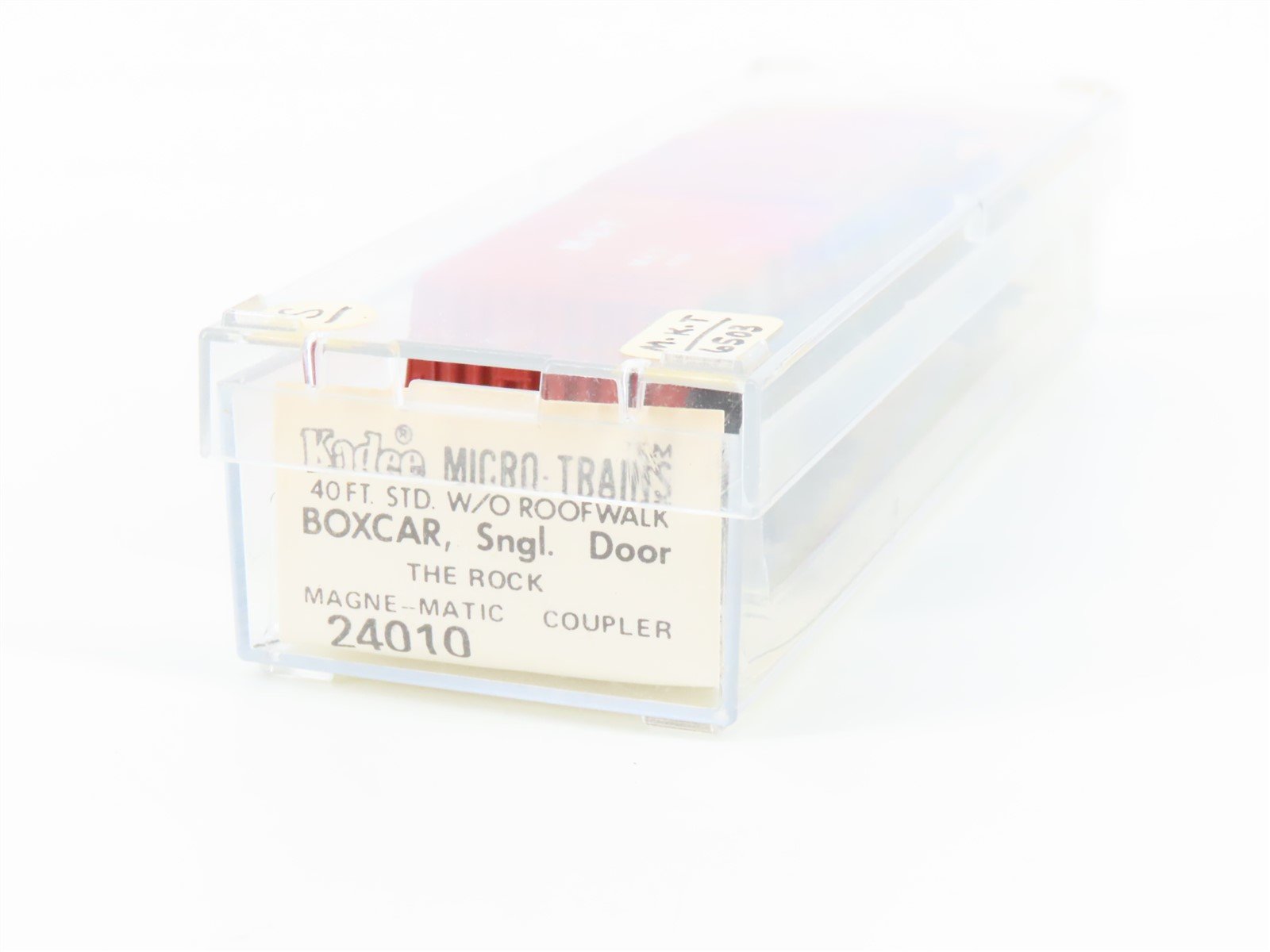 N Scale Kadee Micro-Trains MTL 24010 M-K-T Katy Single Door Box Car #6503 Custom