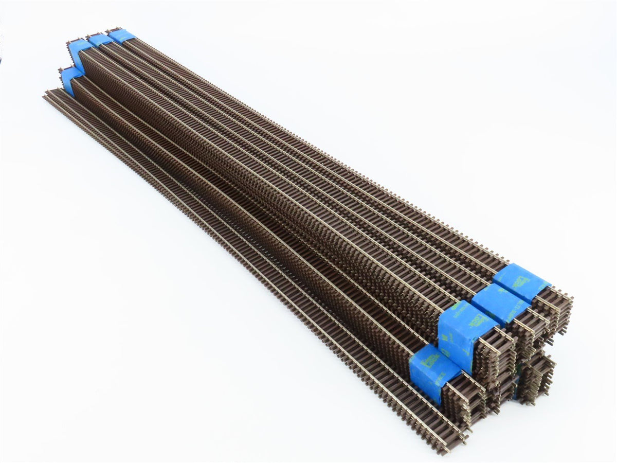 LOT of 70+ HO Scale Atlas Code 83 Straight 36&quot; Flex Track Pieces