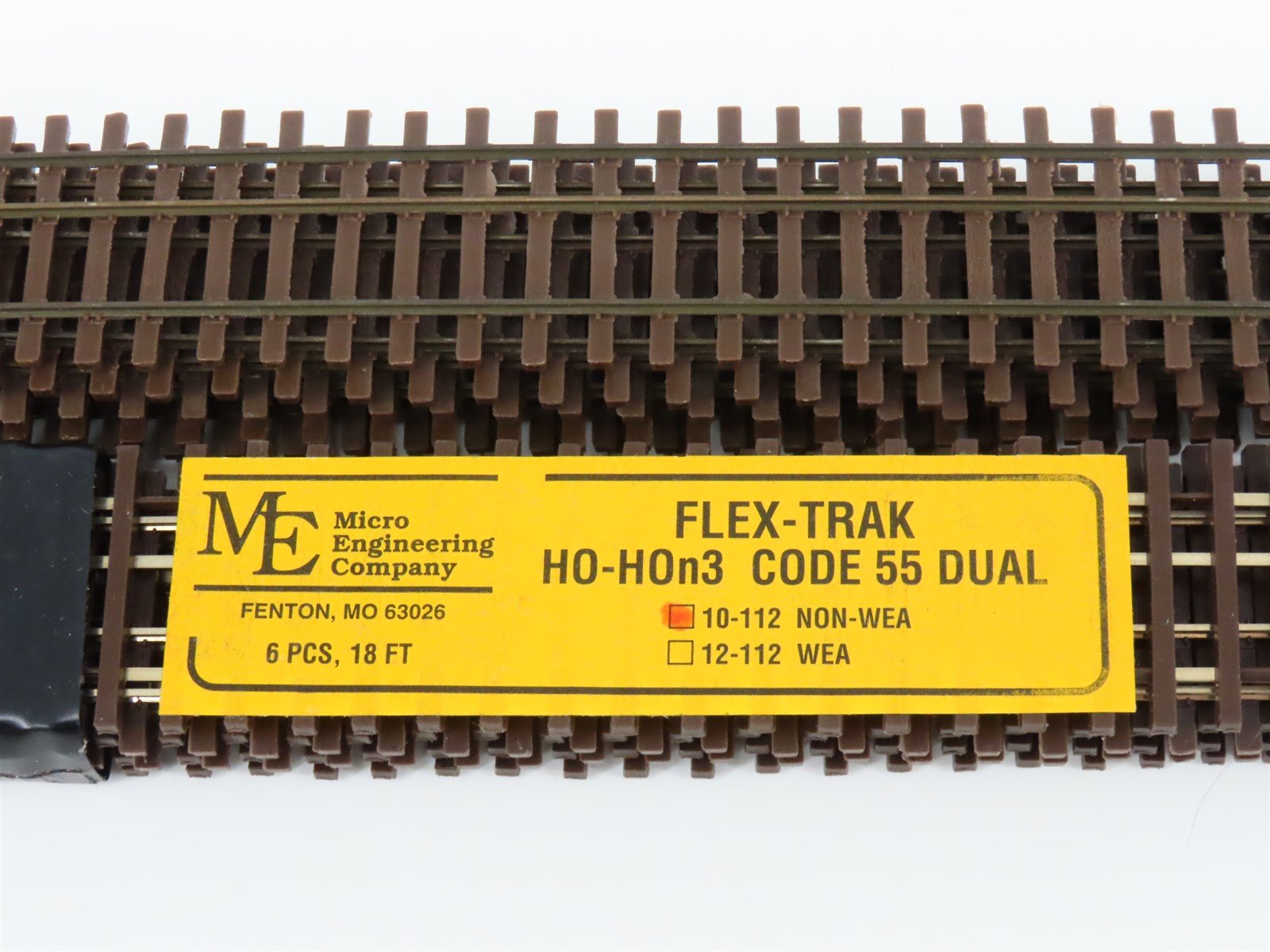 LOT of 12 HO/HOn3 Dual-Gauge Micro-Engineering Rail Craft 36" Code 55 Flex Track