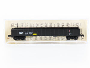 N Scale Kadee Micro-Trains MTL 48010 NW Norfolk & Western Gondola #188888 Custom