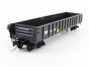 N Scale Kadee Micro-Trains MTL 48010 NW Norfolk & Western Gondola #188888 Custom