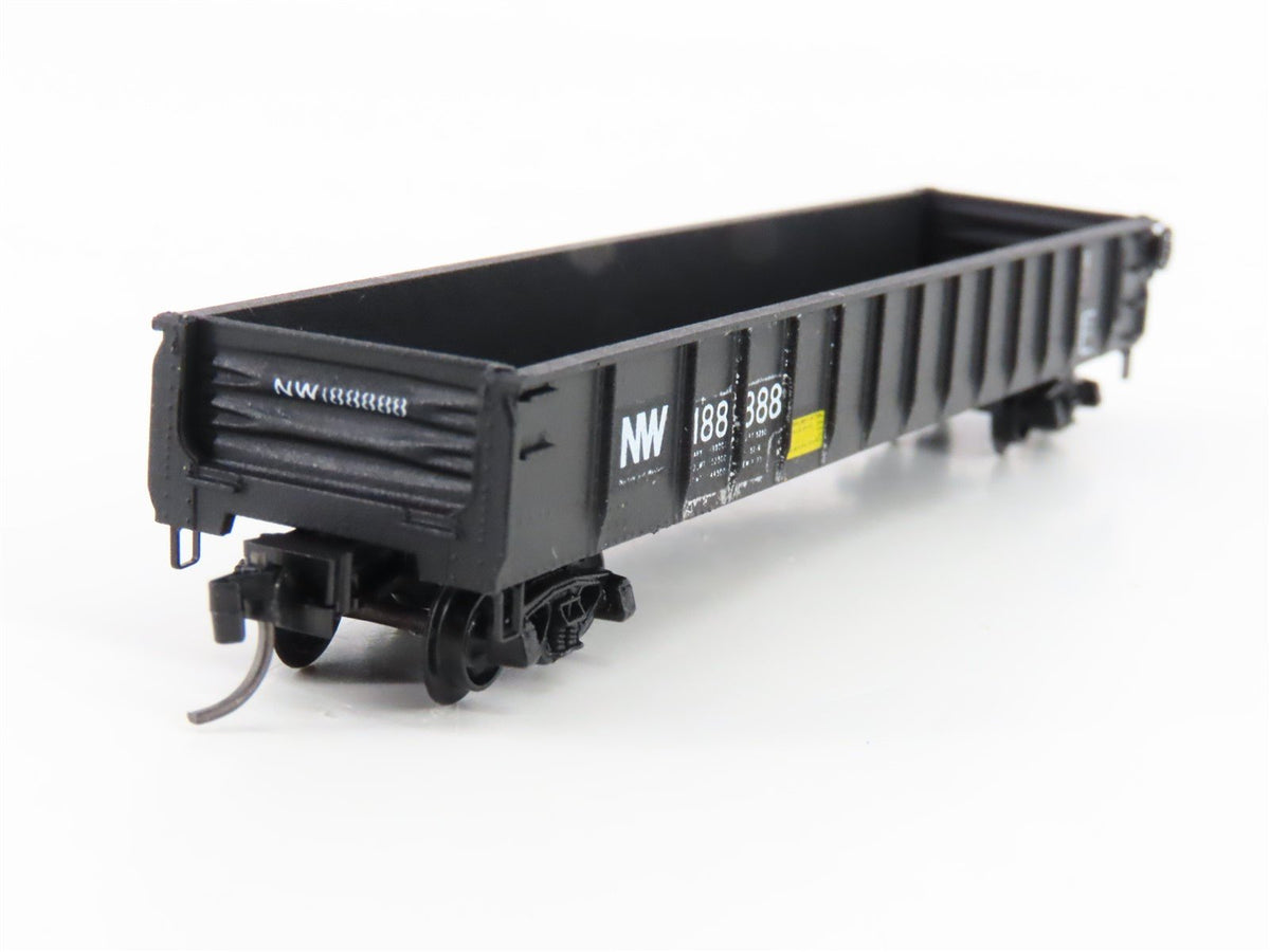 N Scale Kadee Micro-Trains MTL 48010 NW Norfolk &amp; Western Gondola #188888 Custom