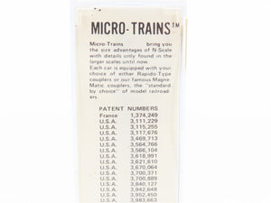 N Scale Kadee Micro-Trains MTL 48010 NW Norfolk & Western Gondola #188888 Custom