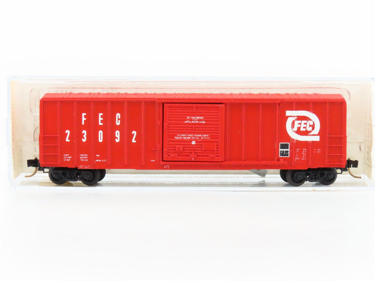 N Scale Kadee Micro-Trains MTL FEC Florida East Coast Box Car #23092 Custom