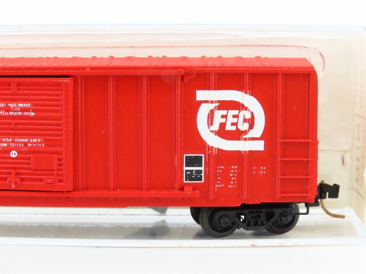 N Scale Kadee Micro-Trains MTL FEC Florida East Coast Box Car #23092 Custom