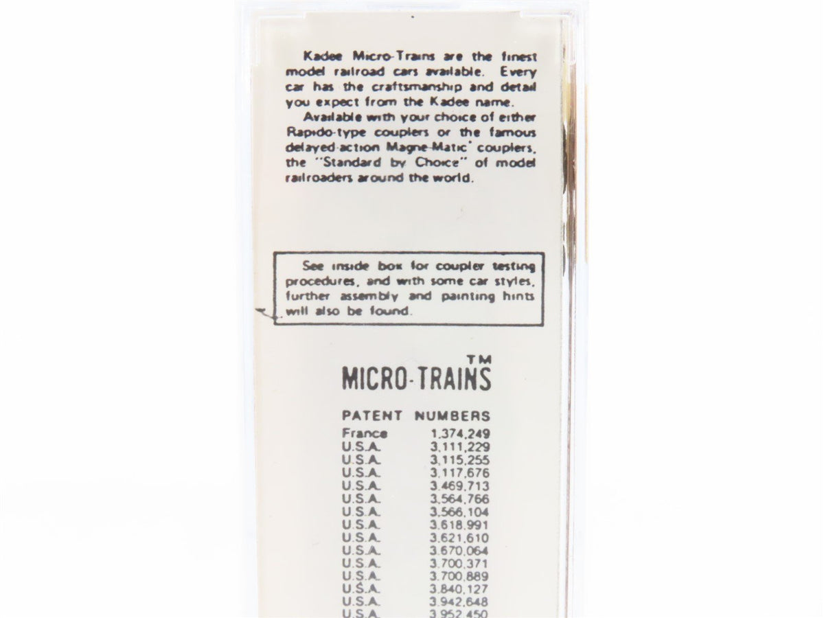 N Scale Kadee Micro-Trains MTL FEC Florida East Coast Box Car #23092 Custom