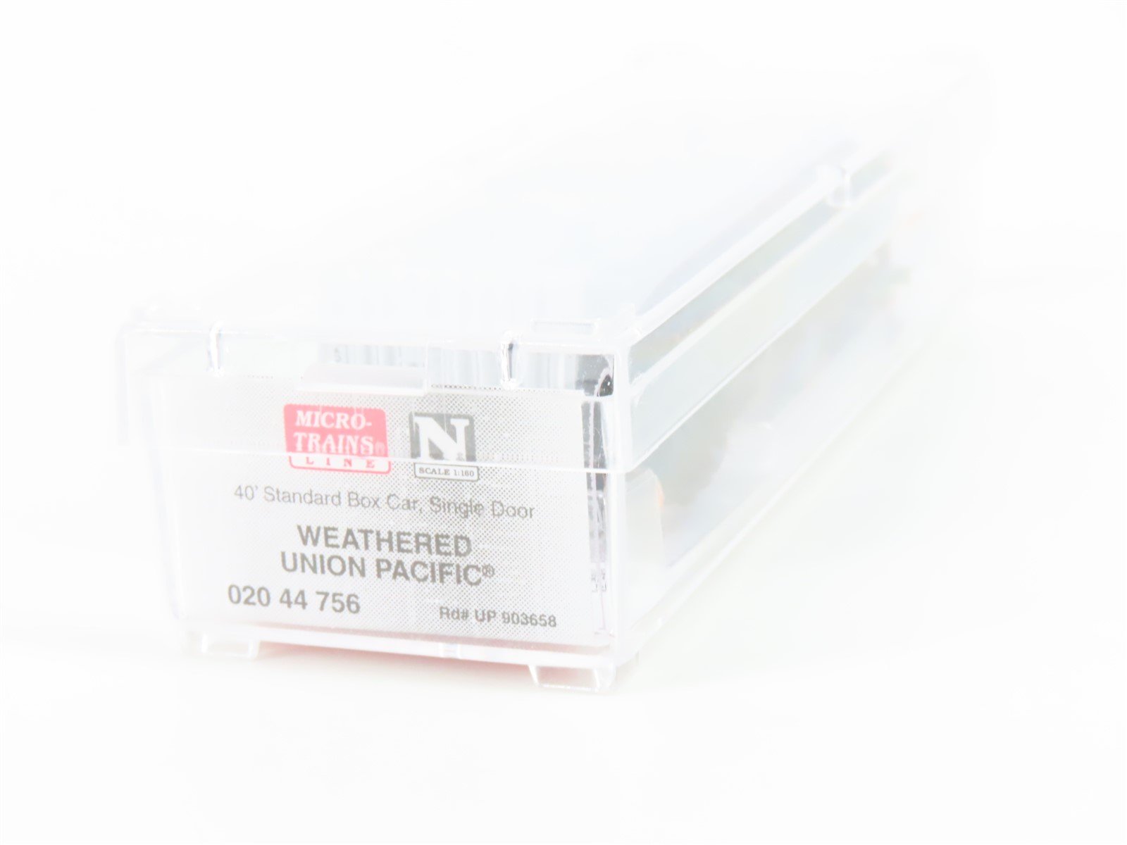 N Micro-Trains MTL 02044756 UP Union Pacific 40' Box Car #903658 w/ Graffiti