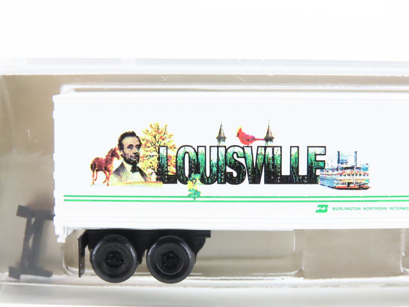 N Scale Micro-Trains MTL NSC 08-37 BNZ Louisville Kentucky Trailer #237182