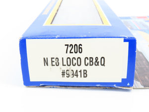 N Scale Life-Like 7206/7207 CB&Q Burlington EMD E8A/A Diesel 2-Unit Set