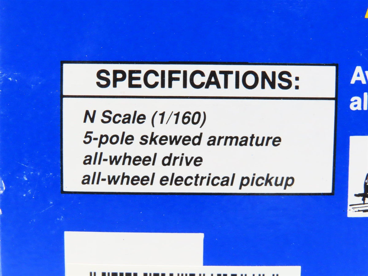N Scale Life-Like 7206/7207 CB&amp;Q Burlington EMD E8A/A Diesel 2-Unit Set