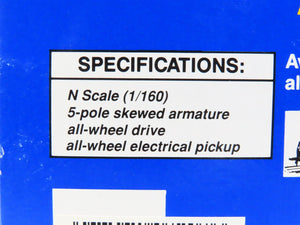N Scale Life-Like 7206/7207 CB&Q Burlington EMD E8A/A Diesel 2-Unit Set