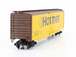 N Scale Kadee Micro-Trains MTL NADX Hormel Single Door Box Car #23021