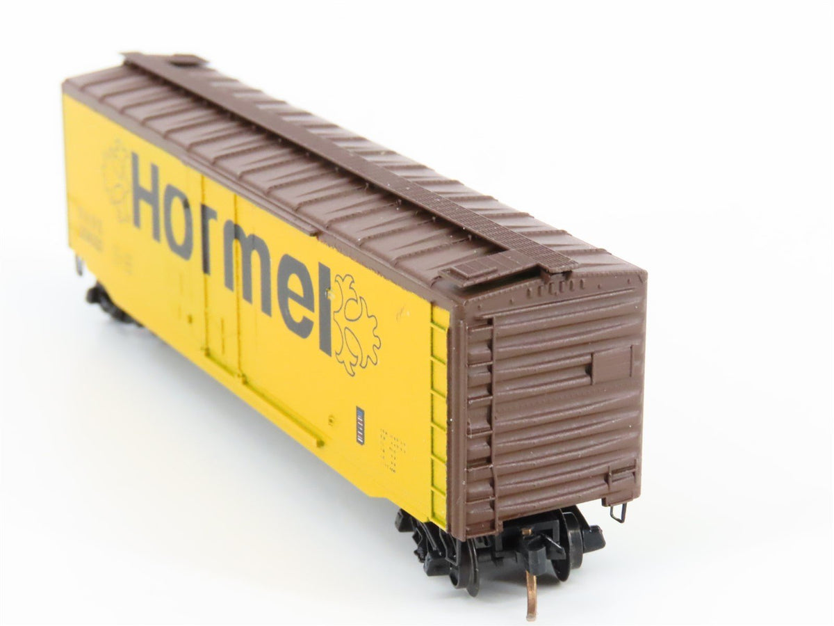 N Scale Kadee Micro-Trains MTL NADX Hormel Single Door Box Car #23021