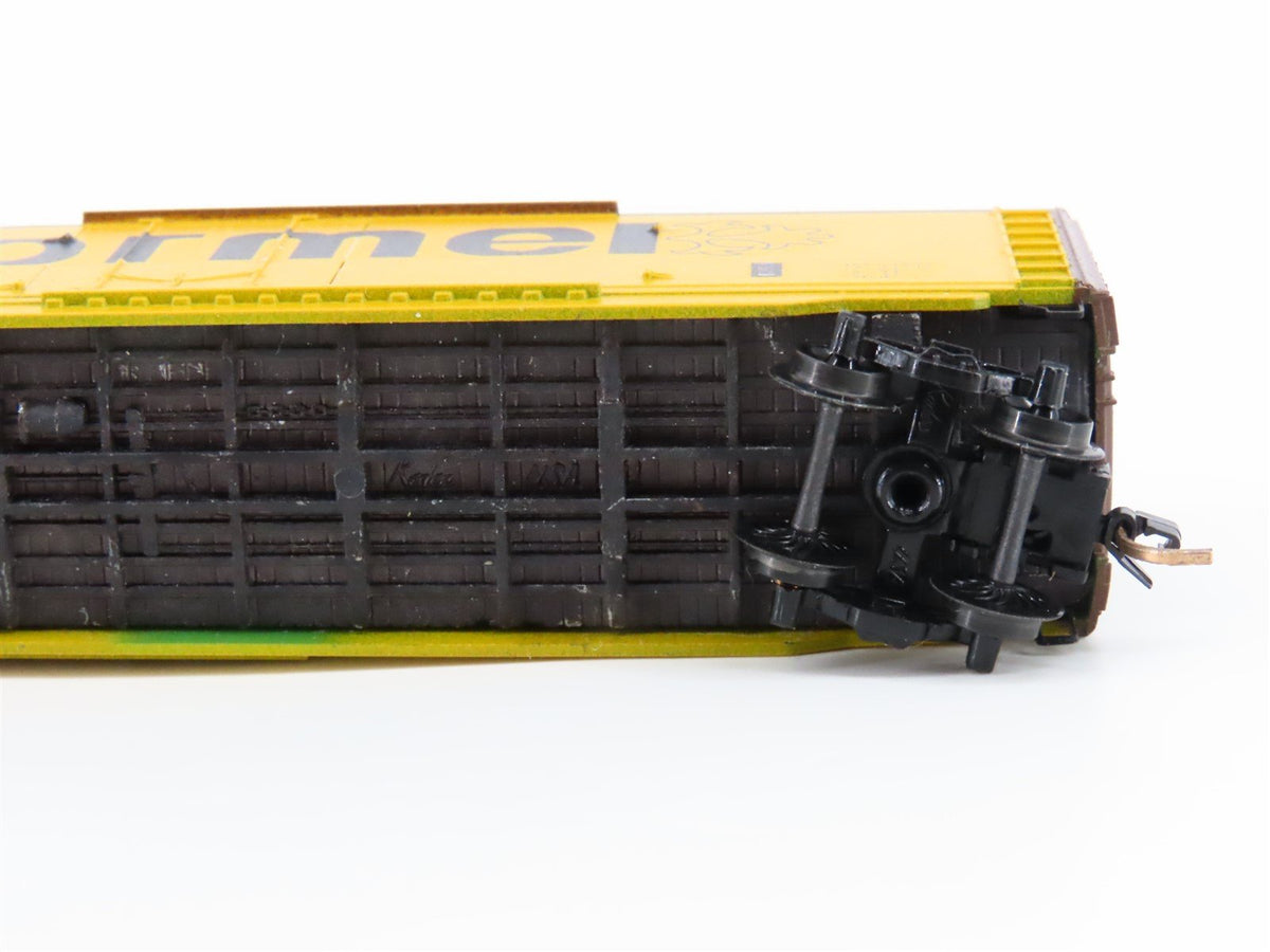 N Scale Kadee Micro-Trains MTL NADX Hormel Single Door Box Car #23021